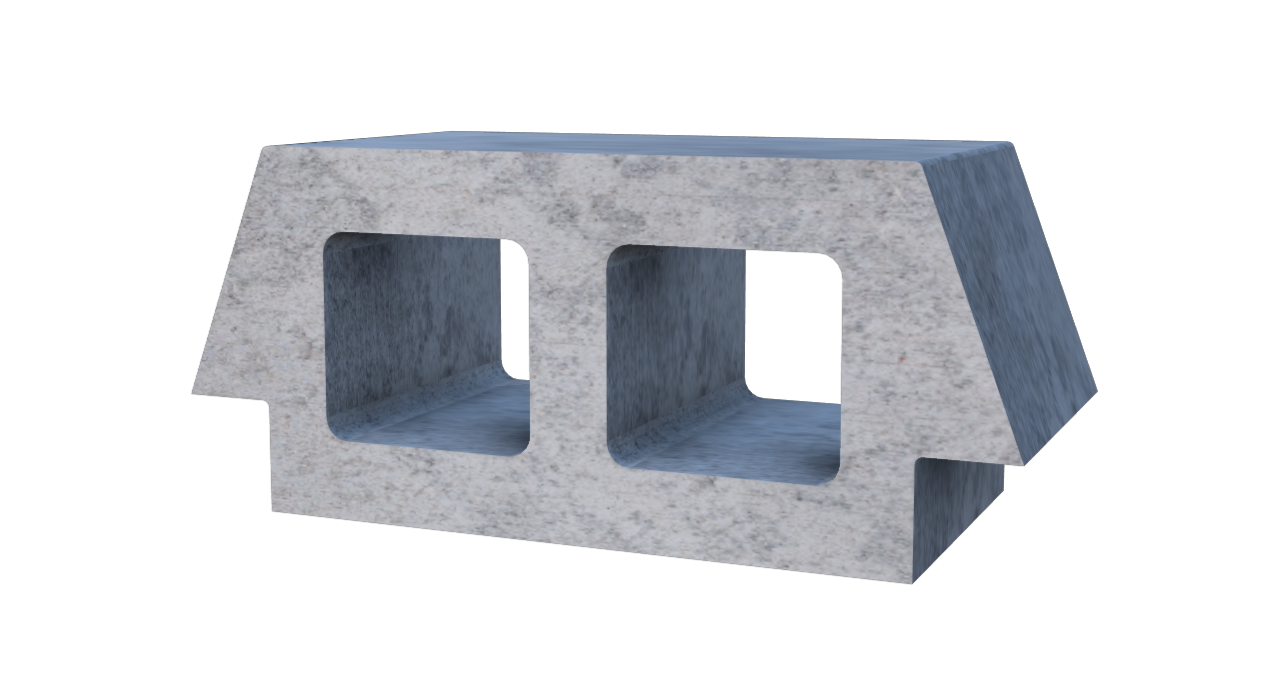 GILLYFROST - Concrete Block 3D Model